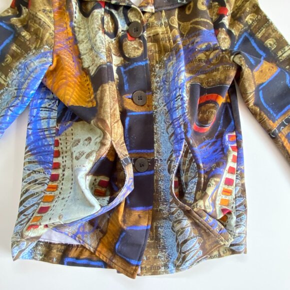 Simply Art Dolcezza Over Sized Fall 3/4 Sleeve Jacket XS - Picture 6 of 14